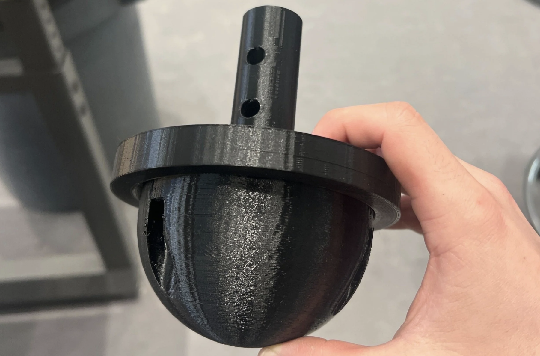 Alpha prototype, TPU stabilizing base